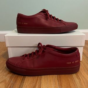 Common Projects Achilles Red Mens sz 42